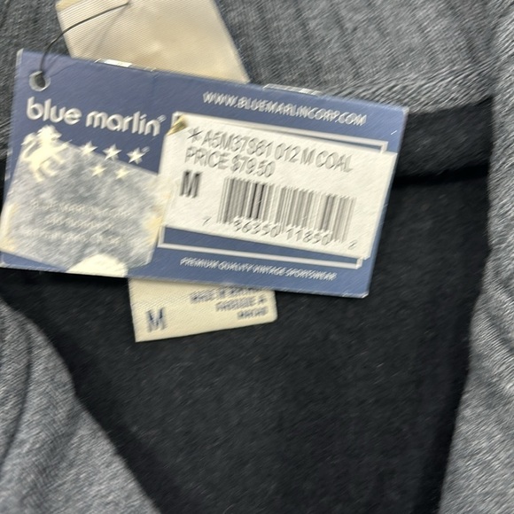 Vintage Blue Martin Original Barcelona zip front Sweatshirt - Picture 3 of 9